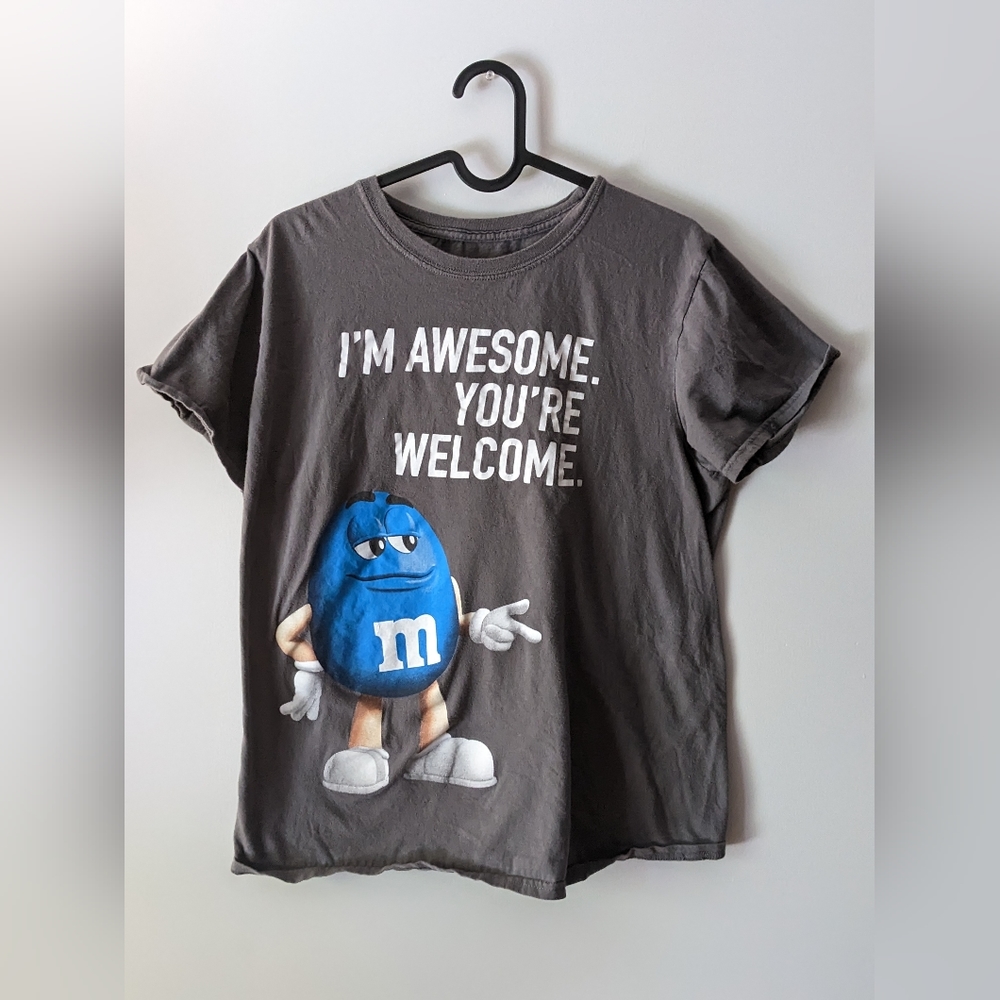 Funny M&M Graphic T-Shirt